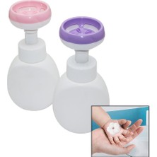 Go İthalat Çiçek Şekilli Köpük Çıkaran Basmalı Sabunluk