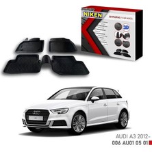 Niken Nıken 006AU010501 - 3D Paspas Audı A3 Hb 2012-