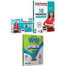 Yargı Yayınevi Türkçe Video Ders Notları ve Türkçenin Yönderinden 10 Paragraf Deneme - Lisans Optimum 5 Deneme