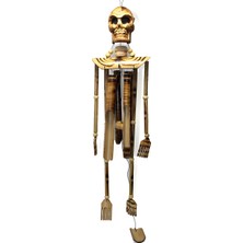 Gülcenin Dükkanı Ahşap Iskelet Figürü