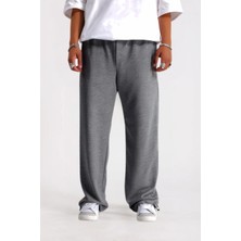 Vladivosto Paçası Stoperli Bol Kalıp Salaş Rahat Overisize Baggy Normal Bel Büyük Beden Eşofman Altı