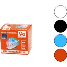 Go İthalat USB  DİSKO LAMBA 4W   MİNİ UFO MODEL=ÇAP:5CM -- Y: 4.5CM   DC-5V