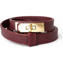 Ecrou Ayarlamalı  Kemer Bordo