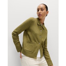 Marks & Spencer Air Yarn Polo Yaka Düğmeli Hırka