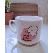 Nesli Home Komik Yazılı Seramik Kupa Bardak - Hediyelik Seramik Kahve Çay Fincanı Kupa Mug