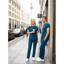 Dr. Mitra Erkek Berlin Model Likralı Cerrahi Hemşire Doktor Takım