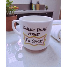 Nesli Home Komik Yazılı Seramik Kupa Bardak - Hediyelik Seramik Kahve Çay Fincanı Kupa Mug