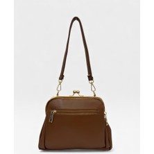 Sanmorris Kadın Burslu 4 Bölmeli Ayarl Çapraz Askılı Yumuşak Suni Deri Omuz ve Çapraz Çanta 1439