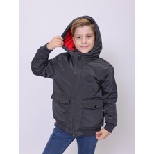 Pique NICK ÇOCUK MONT Kapüşonlu Erkek Çocuk Mont