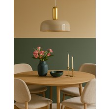 Noonlux Design & Lighting Finnmark Gri Bej Avize Sarkıt Aydınlatma Oturma Odası Antre Mutfak Yemek Masası Cafe Bar Retaurant