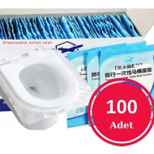 Dream Plus 100 Adet Kullan At Klozet Örtüsü Klozet Poşeti Klozet Kapak Örtüsü Kağıdı