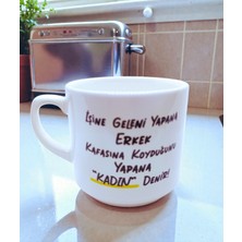 Nesli Home Komik Yazılı Seramik Kupa Bardak - Hediyelik Seramik Kahve Çay Fincanı Kupa Mug