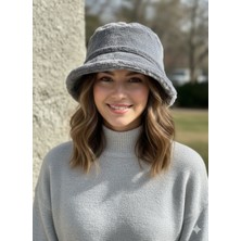 IRONMOON Yumuşak Peluş Dokulu Kova Bucket Şapka