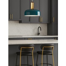 Noonlux Design & Lighting Finnmark Okyanus Mavi Avize Sarkıt Aydınlatma Oturma Odası Antre Mutfak Yemek Masası Cafe Bar