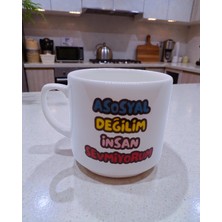 Nesli Home Komik Yazılı Seramik Kupa Bardak - Hediyelik Seramik Kahve Çay Fincanı Kupa Mug