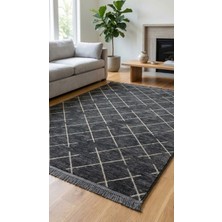 Etka Home Liva Antrasit Şönil Dokuma Halı