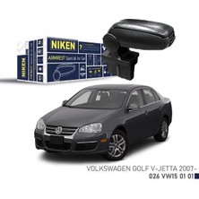 Niken Nıken 026VW150101 - Araca Özel Kol Dayama Siyah Vw Golf V-Jetta 07