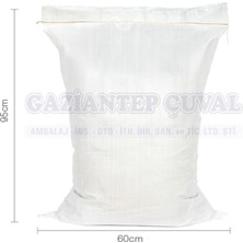 Çuvalcınız Pp Çuval Natural Çuval 60 gr 60X95 cm