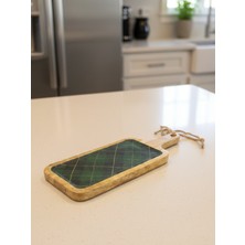 Zensori Mango Ahşap Saplı Sunum Tahtası