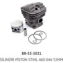 Stihl Motorlu Testere Silindir Piston Stıhl MS460-046 52MM Brettoo