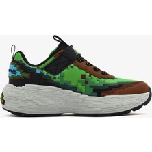 Skechers Mega-Craft 4K Büyük Erkek Çocuk Kahverengi Spor Ayakkabı 402160L Brmt