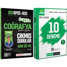 İndeks Akademi Yayıncılık 2026 Kpss Coğrafya Ösymnin Indeksi Çıkmış Son 15 Yıl - 2026 Kpss Ön Lisans Çözümlü 10 Deneme