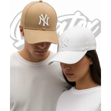 Quatex Ny New York Unisex 2'li Set Nakışlı Şapkalar