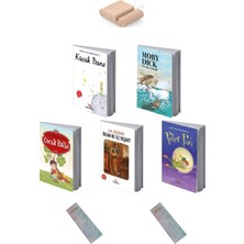 Yeti Kitap 9-12 Yaş Çocuk Klasikleri Hikaye 5 Kitap - Meb Tavsiyeli 100 Temel Eser+ Okuma Takip Ayracı