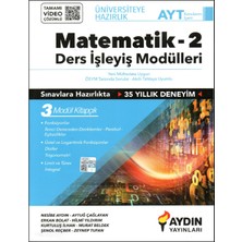 Aydın Yayınları Aydın Ayt Matematik-2 Ders Işleyiş Modülleri