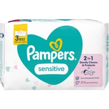 Osense Nessiworld Sensitive Islak Havlu Mendil 3'lü 156 Yaprak