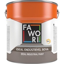 Fawori Ideal Endüstriyel Boya, Antrasit Gri, 2.5 kg