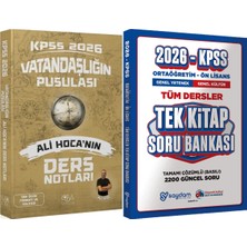 CBA Akademi 2026 Kpss Vatandaşlığın Pusulası Ders Notları - Ortaöğretim Ön Lisans Tek Kitap Soru