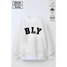 Belya Kids Wear Orjinal Tasarım Erkek Çocuk Model Tam Kalıp Oversize 3 Iplik Pamuğa Pamuk Kumaş