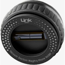 LinkTech H873 Premium Vakumlu 360° Dönebilen Manyetik Telefon Tutucu