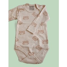 Bulut Anne ve Çocuk Uzun Kollu Çıtçıtlı Body %100 Pamuklu Desenli /renkli Erkek ve Kız Bebek Unisex Tasarım Çıtçıtlı Yaka