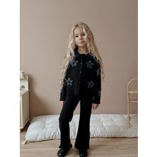 little luna Orjinal Kot Armürlü Yıkamalı Ribana Alt Üst Takım