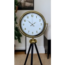 Çetiner Group Zentime Heritage Gold Zarif Tripod Ayaklı Saat