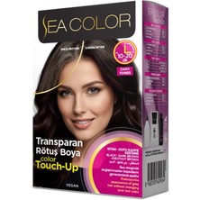 Sea Color Touch-Up Transparan Vegan Rötuş Boya Seti 75+75 ml Siyah Tonlar Için