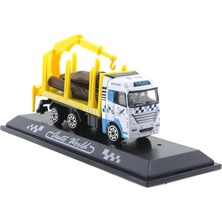 Eldenör Die Cast Mini Sarı Kütük Kamyonu