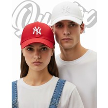 Quatex Ny New York Unisex 2'li Set Nakışlı Şapkalar