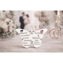 Düğün, Kına,doğum Günü,sünnet Için Magnet Kelebek No 30