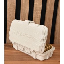 MYK Hediye ve Sanat Atölyesi Kişiye Özel 9 mm Kovan  Kutusu  50’li Hazneli Baskı El Yapımı Özel Tasarım