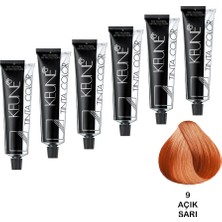 Keune Tinta Color Saç Boyası 60 ml - 9 Açık Sarı 6 Adet