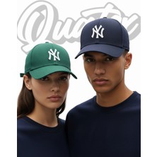 Quatex Ny New York Unisex 2'li Set Nakışlı Şapkalar