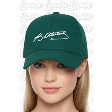 Quatex Limited Edition Nakışlı Haki Spor Unisex Şapka A Kalite Ürün