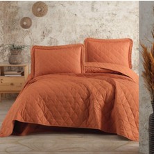 Pazarcan Çift Kişilik Yatak Örtüsü Tafana V2 Oranj