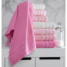 Pazarcan 70X140 4´lü Havlu Seti Pembe