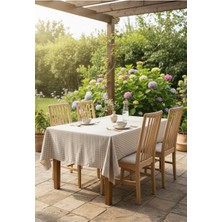 Vivesta Home 170X170 cm Pötikare Kareli Sofra Bezi | Masa Örtüsü, Piknik Örtüsü, Çok Amaçlı Şık ve Dayanıklı Örtü