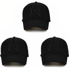 Quatex Ss3 Ny New York 3'lü Unisex Set Şapka Ny Set