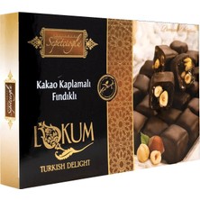 Sepetçioğlu Kakao Kaplamalı Fındıklı Çifte Kavrulmuş Lokum 300G